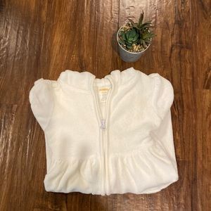 Gymboree/hooded swim cover up.